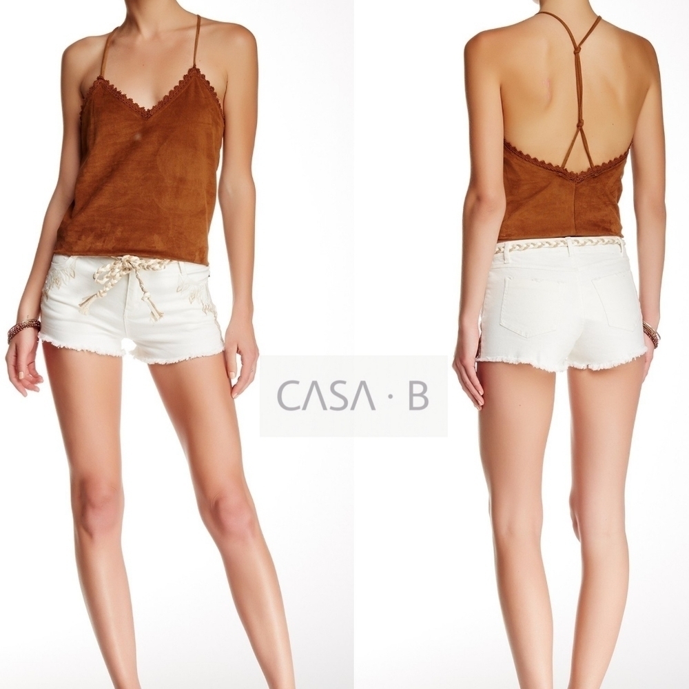 NEW💫CASA B | Renée Bohemian Embroidered Shorts - Picture 4 of 7